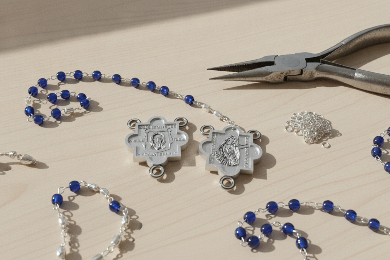 Rosary or Chaplet Center Piece