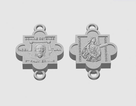 Rosary or Chaplet main medal